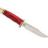 Buck Knives 102 Cherry Wood Dymondwood Fixed Blade Knife W/Sheath  0102CWSBP