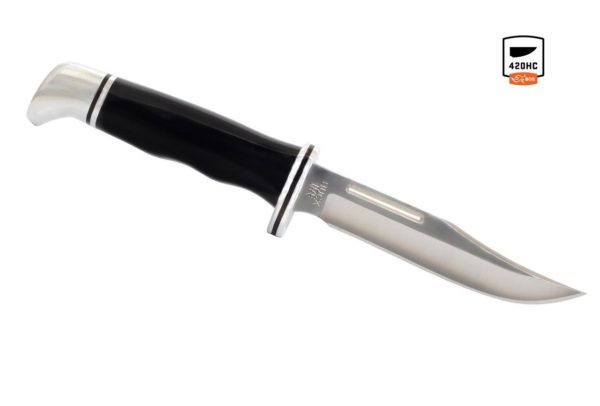 Buck Knives 117 Small Special Black Phenolic Fixed Blade Knife W/ Sheath  117BKSSH