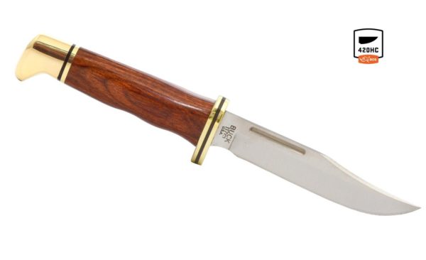 Buck Knives 117 Small Special Cocobolo Dymondwood Fixed Blade Knife W/ Sheath 117CCSSH