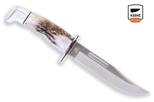 Buck Knives 119 Special Elk Stag Fixed Blade Knife W/ Sheath 119EKSSH