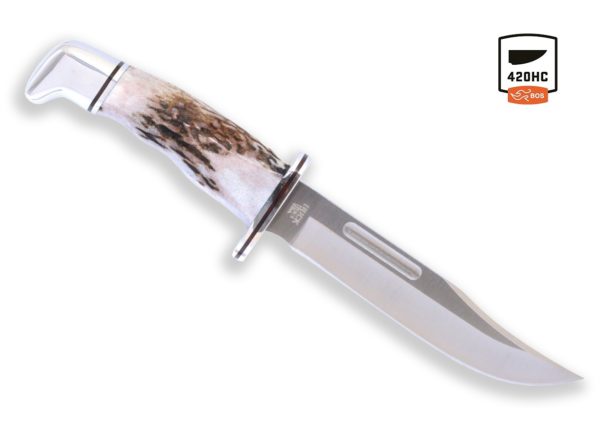 Buck Knives 119 Special Elk Stag Fixed Blade Knife W/ Sheath 119EKSSH