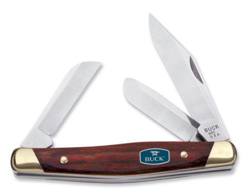 Buck Knives 301 Stockman Dymondwood Handle Pocket Knife 301Rws
