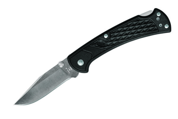 Buck Knives 112 Slim Select Black Ranger Folding Pocket Knife W/ Clip 0112BKS1