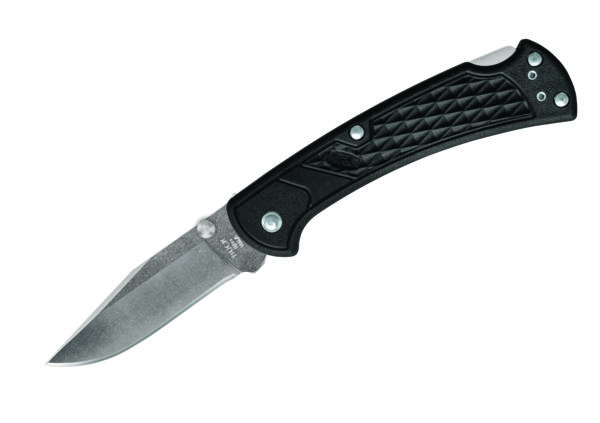Buck Knives 112 Slim Select Black Ranger Folding Pocket Knife W/ Clip 0112BKS1