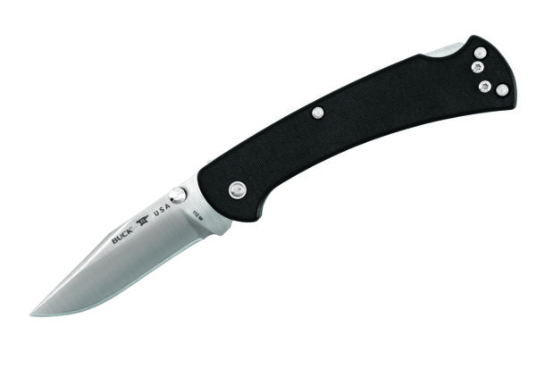 Buck Knives 112 Slim Pro Black G-10 BOS S30V Ranger Folding Knife W/ Clip