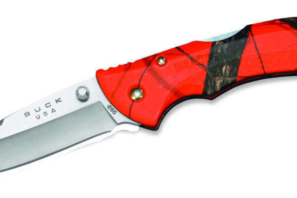 Buck Knives 285 Bantamâ® Blw Mossy Oak Orange Blaze Folding Knife 285Cms9