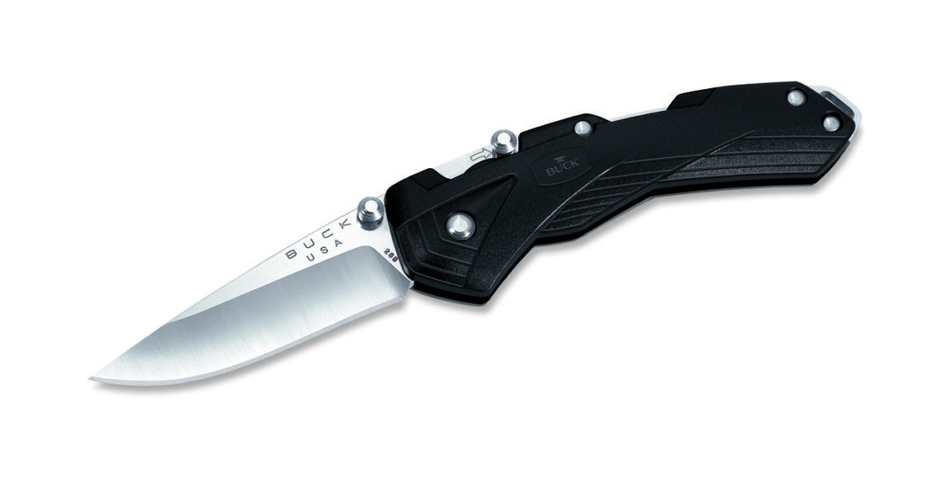 Buck Knives 288 Quickfire, Black Folding Knife (Out of Production