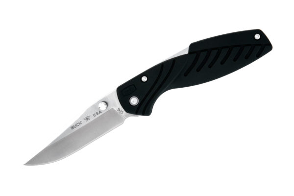 Buck Knives 365 Rival II 420HC Black Locking Folding Knife 0365BKS