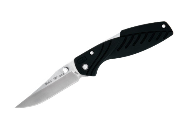 Buck Knives 365 Rival II 420HC Black Locking Folding Knife 0365BKS
