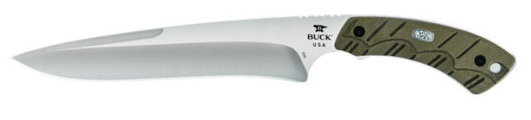 Buck Knives 535 Open Season Moose Skinner BOS S35VN OD Micarta 0535ODS