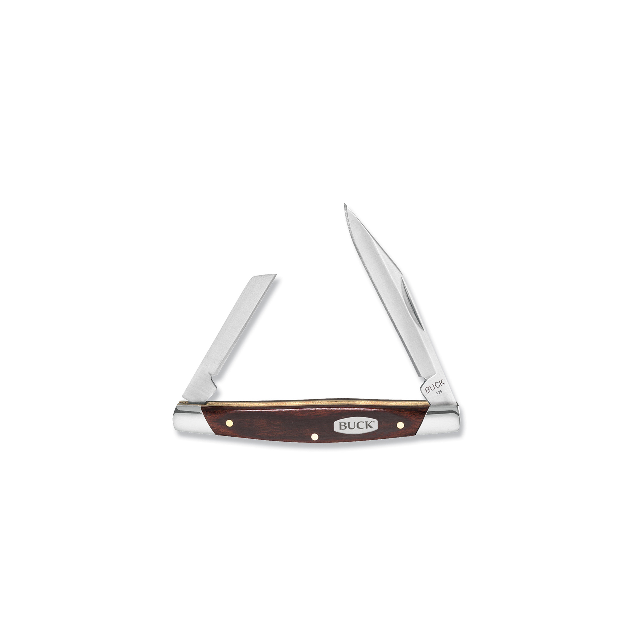  Buck Knives 375 Deuce 2-Blade Folding Pocket Knife