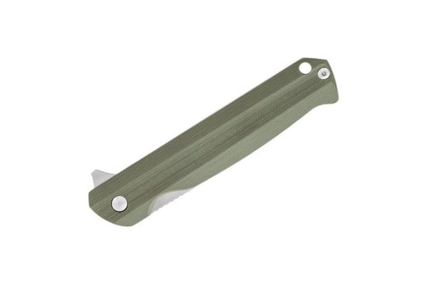 Buck Knives 251 Langford Green G-10 Flipper folding Knife W/ Clip 0251GRS - Image 7
