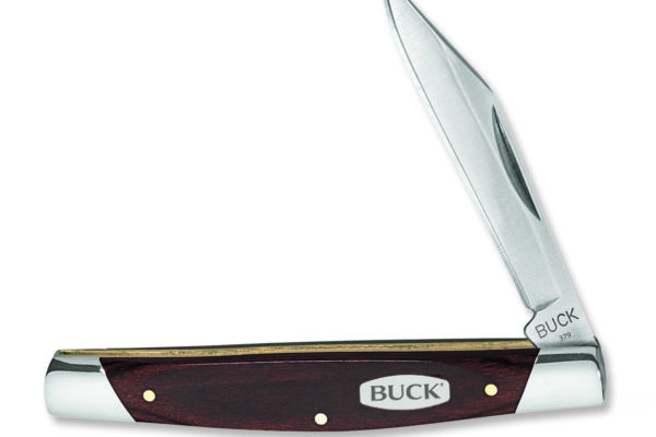 Buck Knives 379 Solo Wood Handle Folding Pocket Knife 379BRS