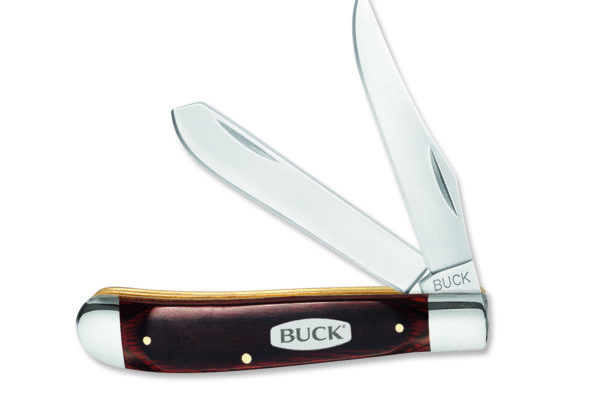 Buck Knives 382 Trapper Wood Handle Folding Pocket Knife 382BRS
