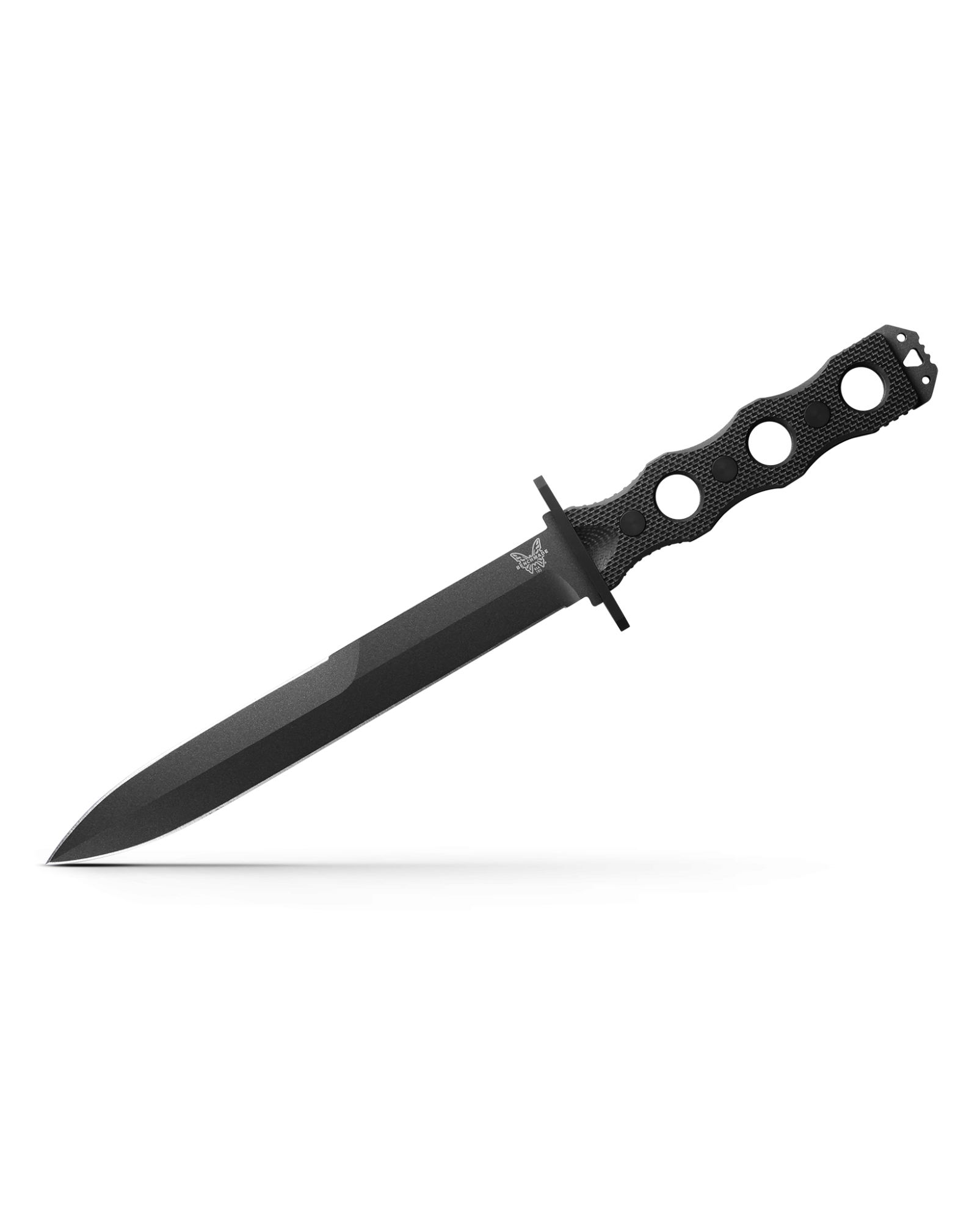 Benchmade 185BK SCOP Fixed Blade Knife, Black G-10 Handles, 7.1" CPM-3V Blade, W/ Sheath - Image 4