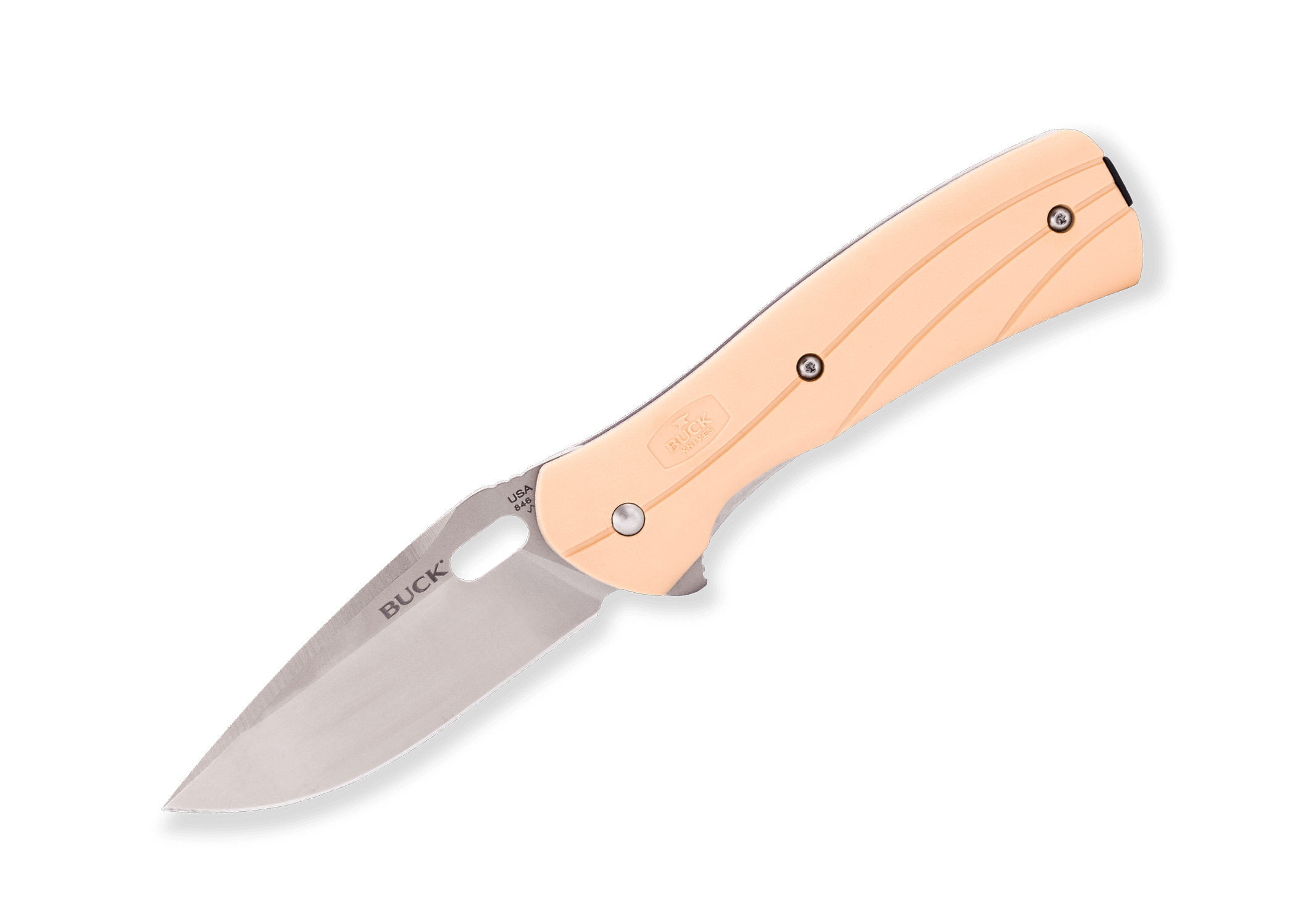 Buck Knives 3.75-in Steel Clip point Pocket Knife in the Pocket Knives  department at