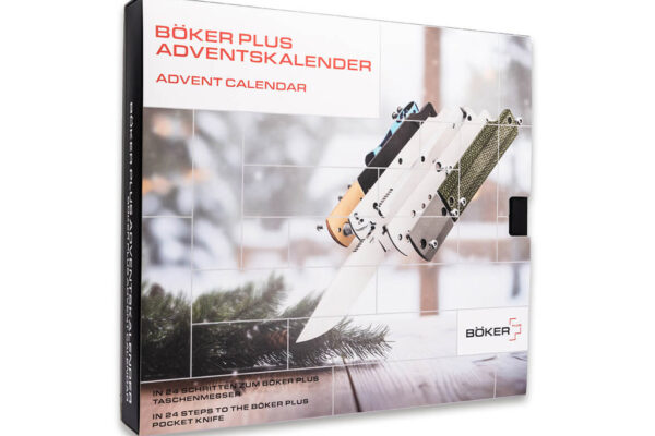 Boker Plus 2025 Advent Calendar Cataclyst EDC Knife Kit, 3.5" Clip Point Blade, Lockback Folding Knife (Limited Edition)